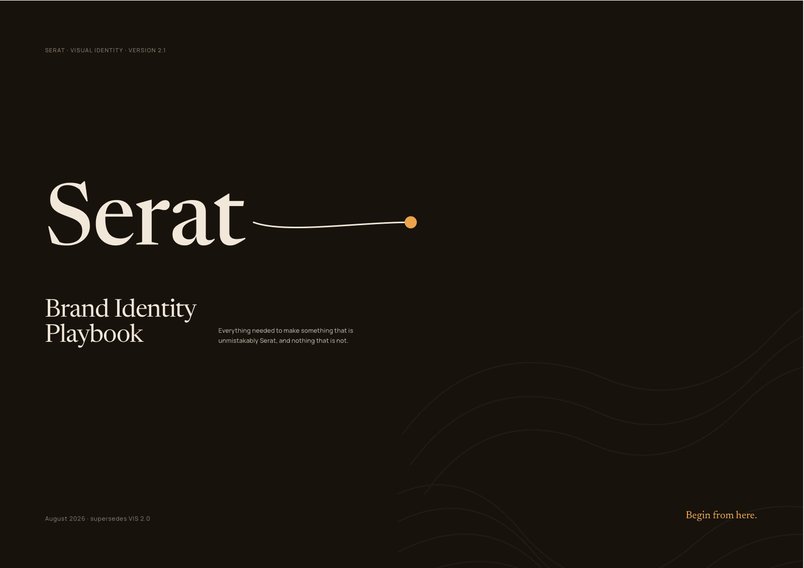 Serat playbook cover